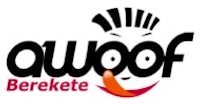 a logo for awoof berkete